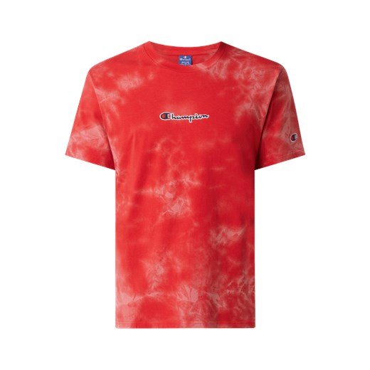 T-shirt z efektem batiku Champion L okazyjna cena Peek&Cloppenburg 