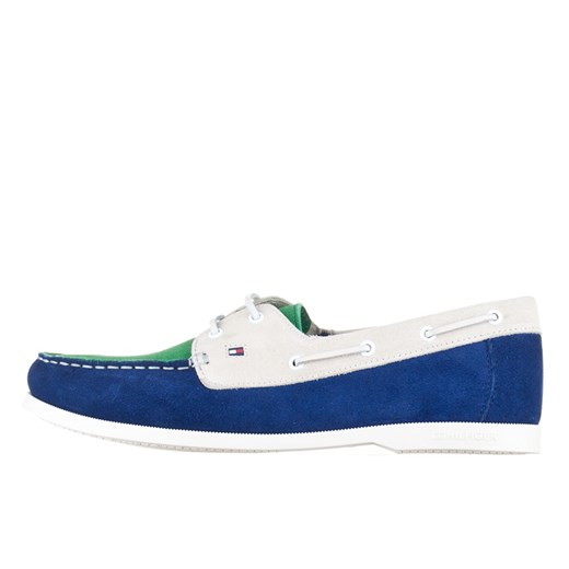 Mokasyny Tommy Hilfiger Sail 1B niebieskie freshstyle niebieski buty na lato