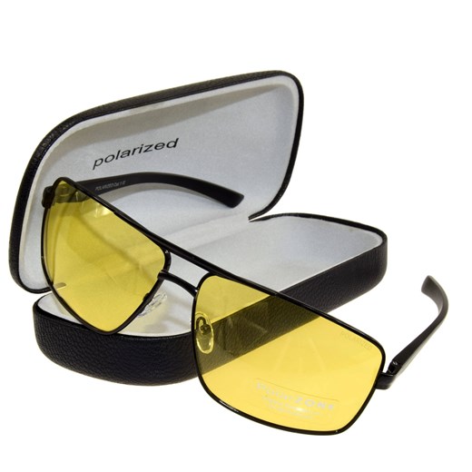 Okulary męskie do jazdy nocą Polaryzacja ze sklepu JK-Collection w kategorii Okulary męskie - zdjęcie 108974314