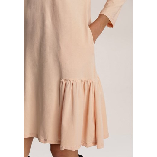 Łososiowa Sukienka Zarinsyss Renee XL okazyjna cena Renee odzież