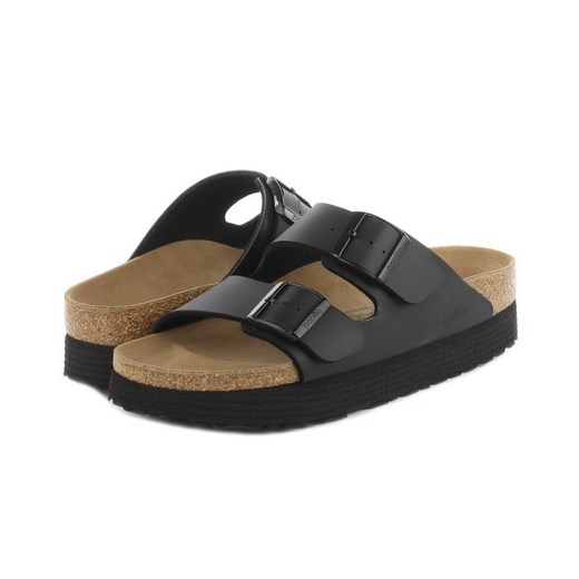 Klapki damskie BIRKENSTOCK bez zapięcia płaskie casualowe