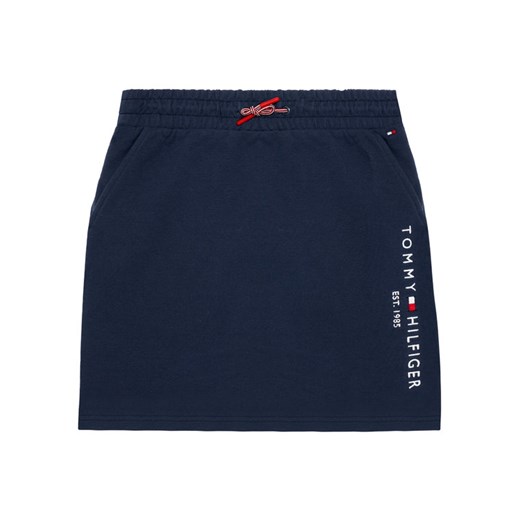 Tommy Hilfiger Spódnica Essential KG0KG05783 M Granatowy Regular Fit Tommy Hilfiger 5Y MODIVO
