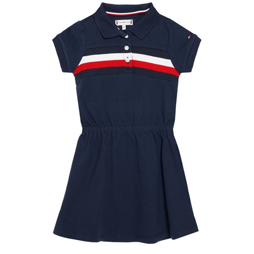 Tommy Hilfiger Sukienka codzienna KG0KG05637 M Granatowy Regular Fit Tommy Hilfiger 3Y MODIVO