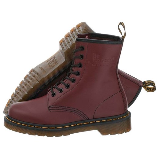 Buty Dr. Martens 1460 Cherry Red Smooth (DR8-e) butsklep-pl szary kolorowe