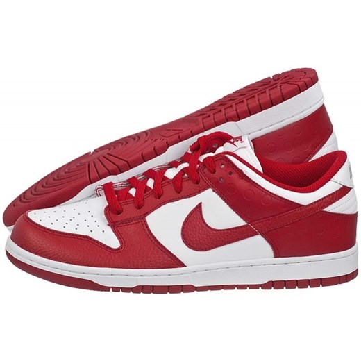 Buty Nike Dunk Low (NI107-h) butsklep-pl czerwony kolorowe