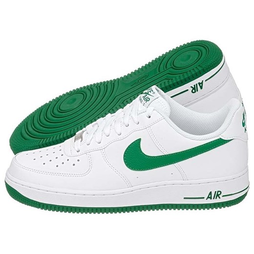Buty Nike Air Force 1 (NI418-e) butsklep-pl zielony kolorowe