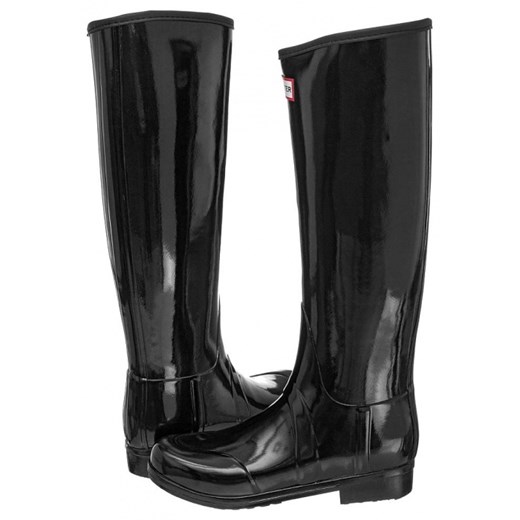 Buty Hunter Sandhurst Black (HU9-a) butsklep-pl czarny guma