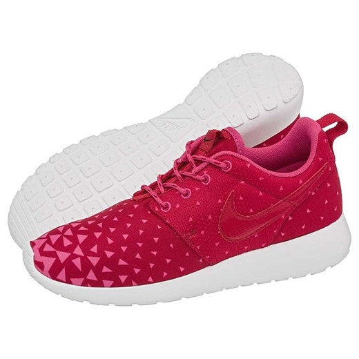 Buty Nike Roshe Run (GS) (NI499-d) butsklep-pl czerwony kolorowe