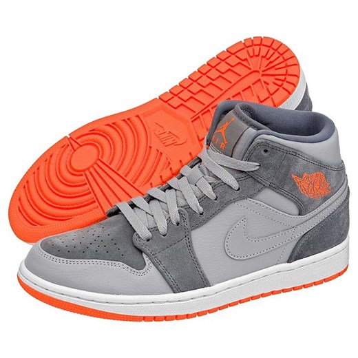 Buty Nike Air Jordan 1 MID (NI420-h) butsklep-pl pomaranczowy kolorowe