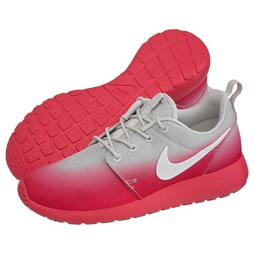 Buty Nike Roshe Run Print (NI508-b) butsklep-pl czerwony kolorowe