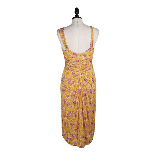 Floral Dress Diane Von Furstenberg Vintage XS - US 4 okazja showroom.pl