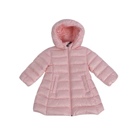 Różowa odzież dla niemowląt Moncler dla dziewczynki na zimę 