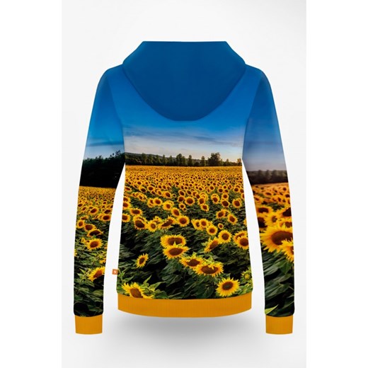 Bluza damska Power Canvas krótka w nadruki