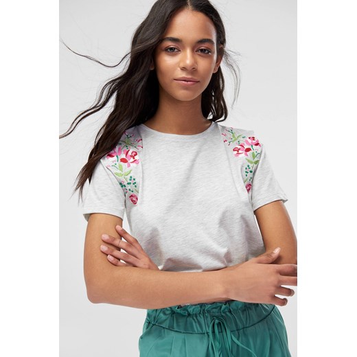 Women's T-shirt Trendyol Floral Embroidered Trendyol M Factcool