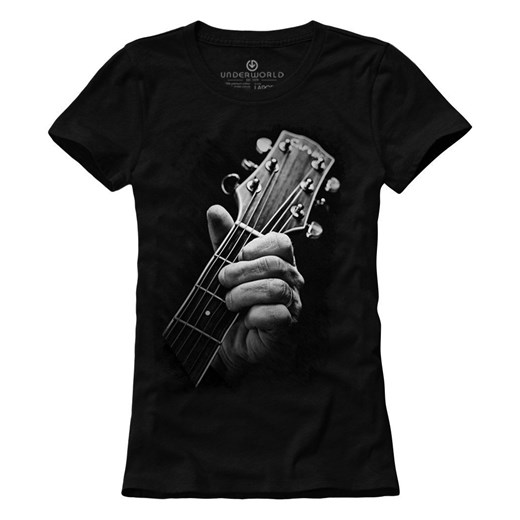 T-shirt damski UNDERWORLD Guitar head ze sklepu morillo w kategorii Bluzki damskie - zdjęcie 109286453