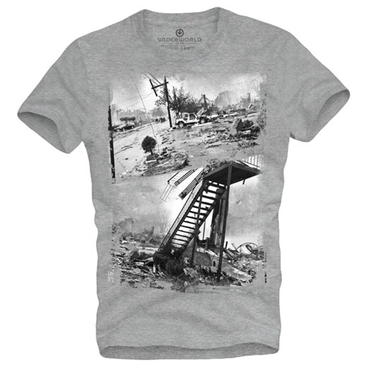 T-shirt męski UNDERWORLD Hurricane ze sklepu morillo w kategorii T-shirty męskie - zdjęcie 109286583