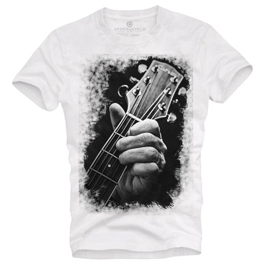 T-shirt męski UNDERWORLD Guitar head Underworld S morillo promocja