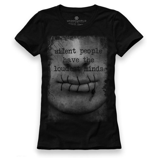 T-shirt damski UNDERWORLD Silent people have... Underworld XL morillo wyprzedaż