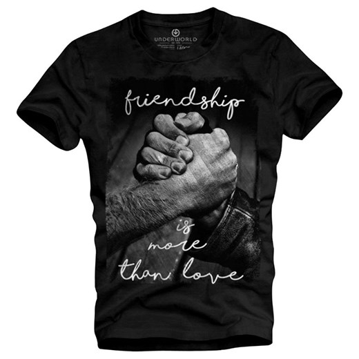 T-shirt męski UNDERWORLD Friendship is more... ze sklepu morillo w kategorii T-shirty męskie - zdjęcie 109286961