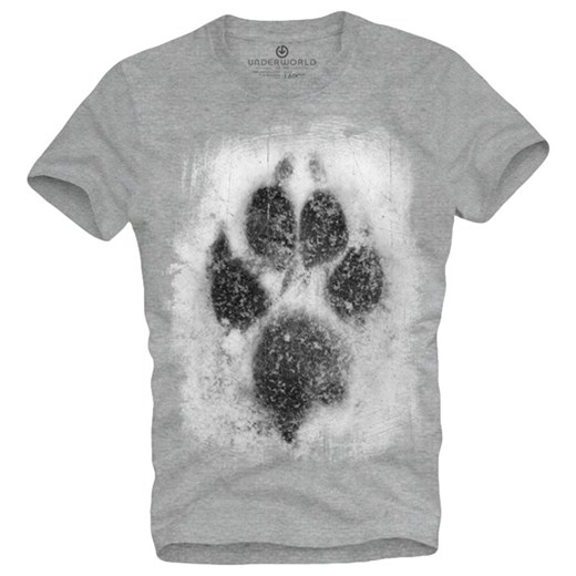 T-shirt męski UNDERWORLD Animal footprint ze sklepu morillo w kategorii T-shirty męskie - zdjęcie 109287084