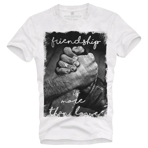 T-shirt męski UNDERWORLD Friendship is more... ze sklepu morillo w kategorii T-shirty męskie - zdjęcie 109287100