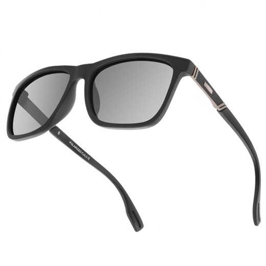 Okulary polaryzacyjne Nerdy czarne POL-308 Polarzone Stylion