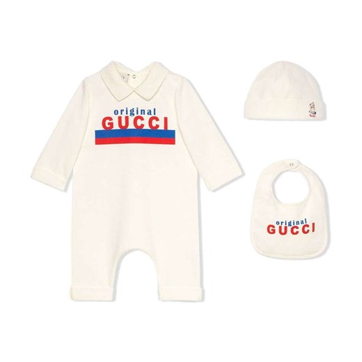 Biała odzież dla niemowląt Gucci 