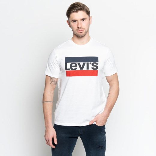 T-shirt męski Levi's bawełniany 