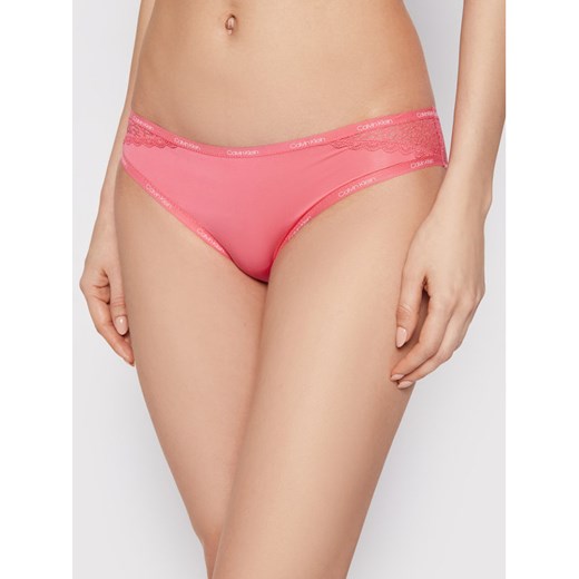 Calvin Klein Underwear Figi klasyczne 000QF5153E Różowy Calvin Klein Underwear XS wyprzedaż MODIVO