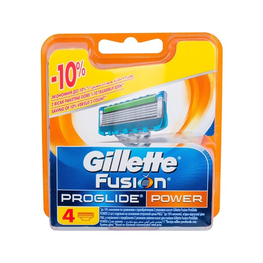 Gillette Fusion Proglide Power Wkład Do Maszynki 4Szt Gillette makeup-online.pl