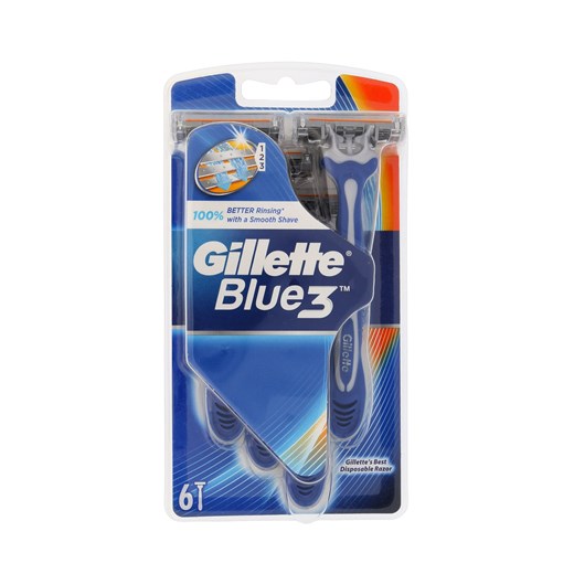 Gillette Blue3 Maszynka Do Golenia 6Szt Gillette makeup-online.pl