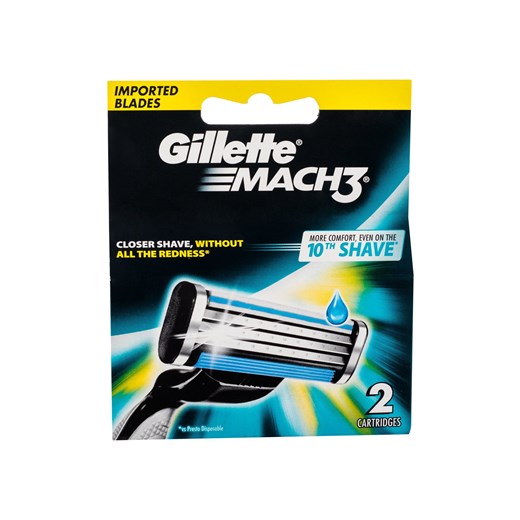 Gillette Mach3 Wkład Do Maszynki 2Szt Gillette makeup-online.pl