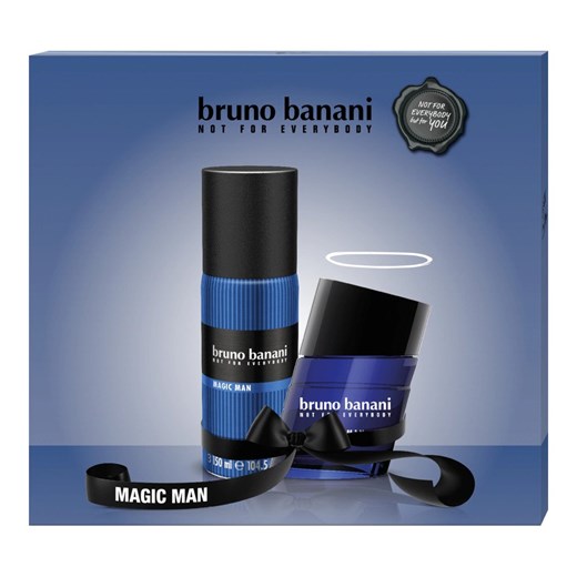 Bruno Banani Magic Man zestaw - woda toaletowa  30 ml + dezodorant spray 150 ml Bruno Banani Perfumy.pl