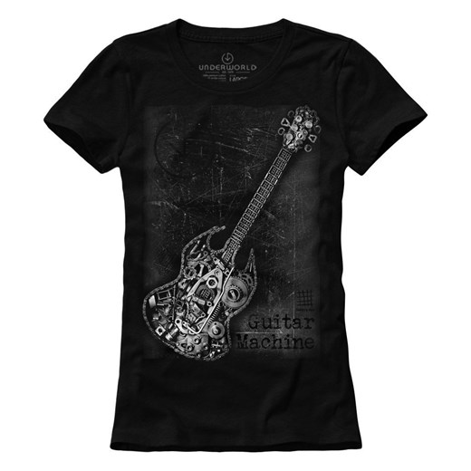 T-shirt damski UNDERWORLD Guitar machine Underworld S morillo promocja