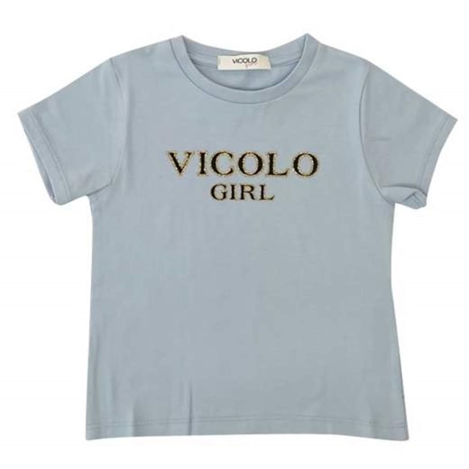 Bluzka dziewczęca Vicolo z krótkim rękawem 
