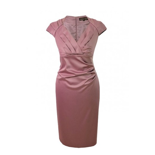 Natali Dler sukienka Hortensja n-fashion-pl fioletowy cień do powiek