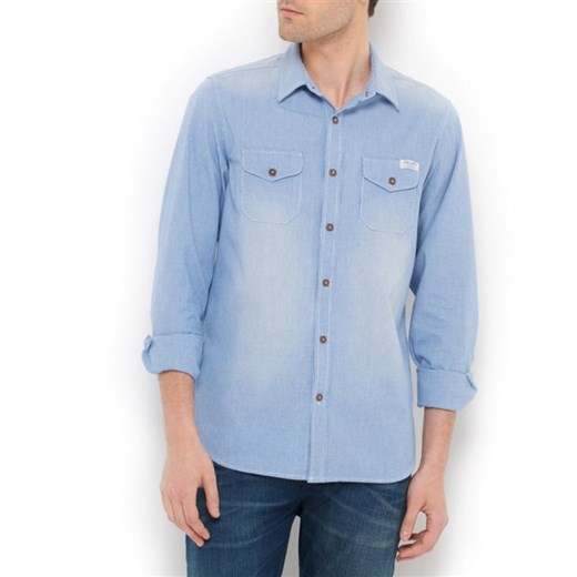 Koszulka z długim rękawem, Loey la-redoute-pl niebieski bawełniane