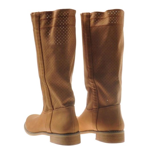 Kozaki damskie Pantofelek24 casualowe z cholewką przed kolano 