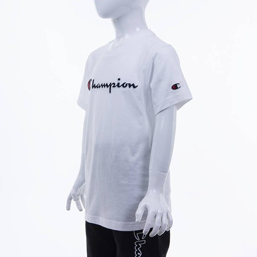 Biały t-shirt chłopięce Champion 