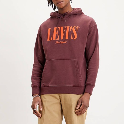 Levi's bluza męska z napisami w stylu młodzieżowym 