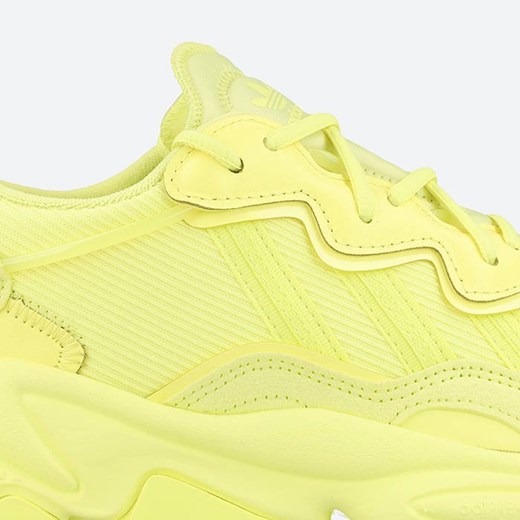 Adidas Originals buty sportowe damskie sneakersy na platformie żółte na wiosnę