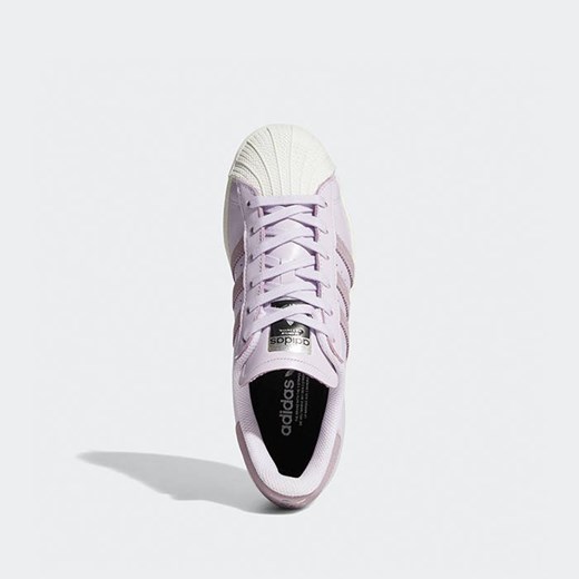 Buty sportowe damskie Adidas Originals sneakersy płaskie fioletowe 