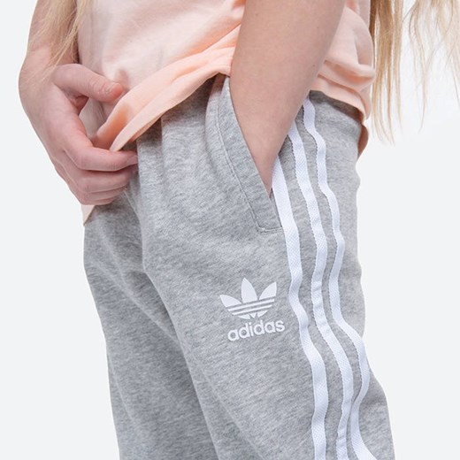 Spodnie dziewczęce szare Adidas Originals 