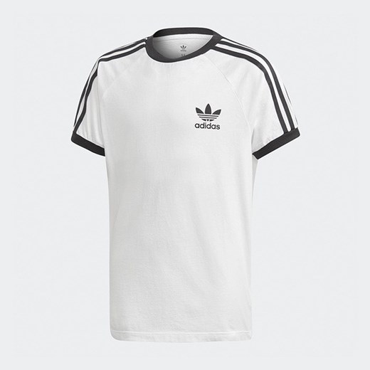 T-shirt chłopięce Adidas Originals z krótkim rękawem biały letni