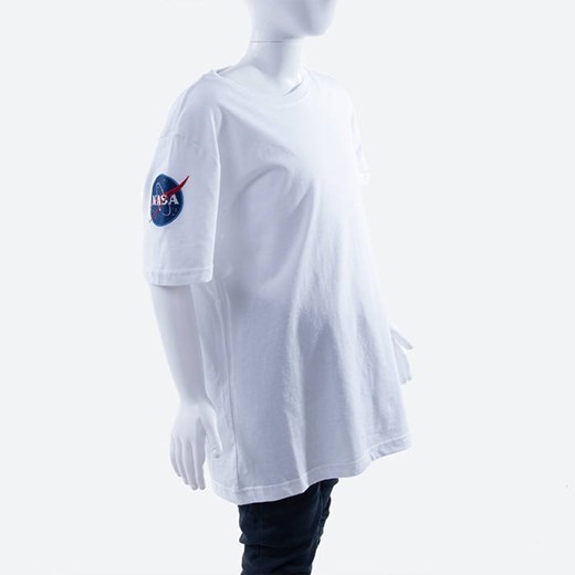 T-shirt chłopięce biały Alpha Industries z krótkim rękawem 