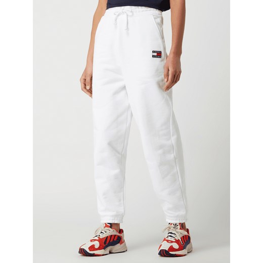 Spodnie dresowe z bawełny ekologicznej Tommy Jeans XL Peek&Cloppenburg  wyprzedaż