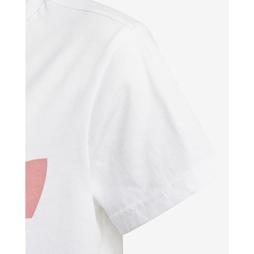 adidas Originals Trefoil Koszulka dziecięce Biały 152 promocyjna cena BIBLOO