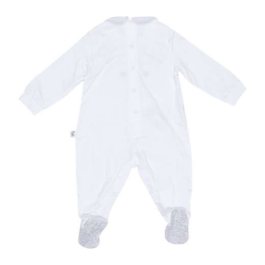 Odzież dla niemowląt biała Il Gufo w nadruki 