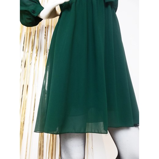 Sukienka Włochy z długimi rękawami mini 
