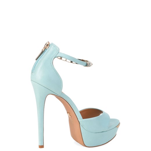 Turkusowe półsandały kazar-com niebieski klasyczny